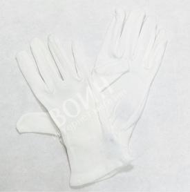 Перчатки белые х/б